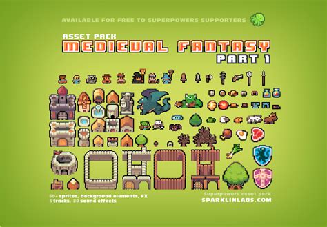 2d assets pack|Top free game assets tagged 2D .